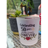 waxinelichtje met foto of eigen opdruk