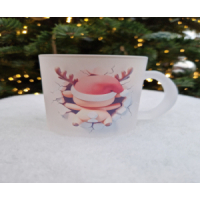 Theeglas met tekst of foto