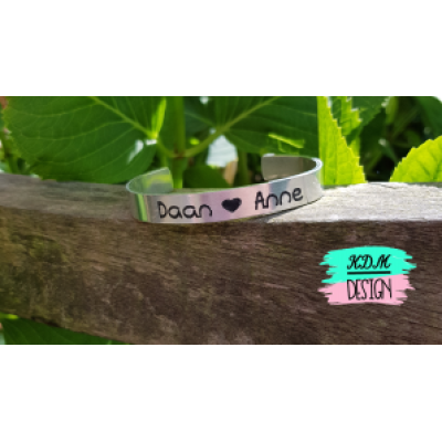 Gegraveerde armband Gegraveerde armband