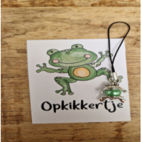 gelukskikkertje met kaartje