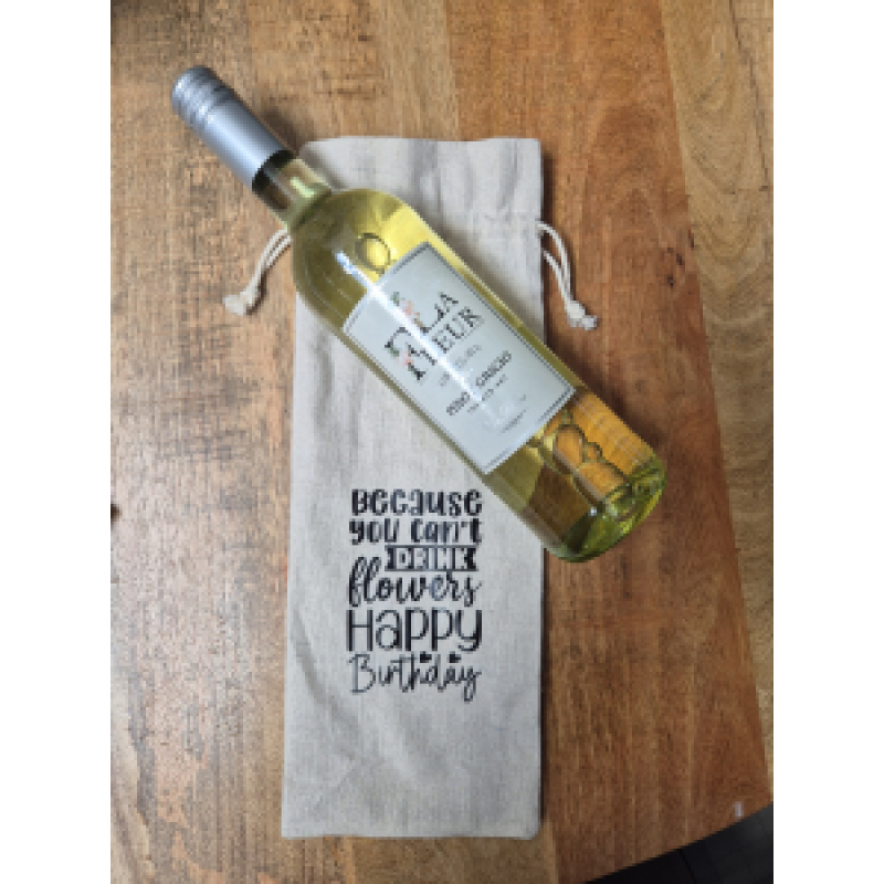 wijnzak "Because..."