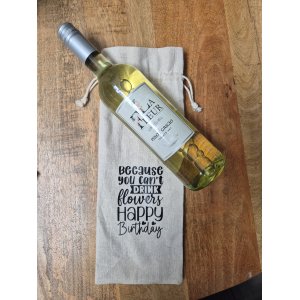 wijnzak "Because..."