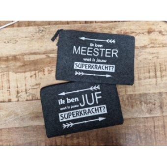 Etui voor de juf of meester