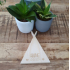 Houten tipi met naam