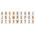 Mok met dierenprint letter