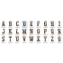Mok met dierenprint letter