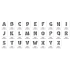 Mok met dierenprint letter