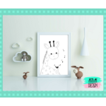 Digitale posterset kinderkamer