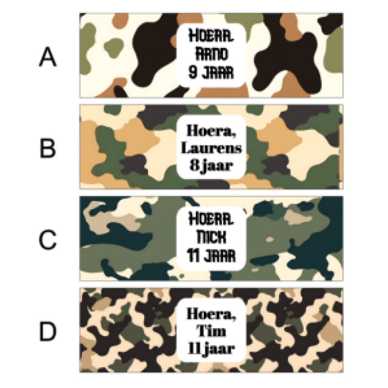 pringles wikkel camouflage