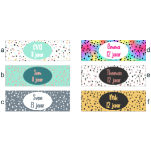 pringles wikkel Spots kleur