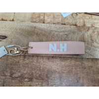 Sleutelhanger met naam of eigen tekst