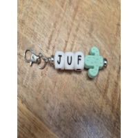 Sleutelhanger Juf