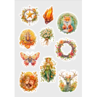 Stickers jaarfeesten