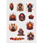 Stickers jaarfeesten