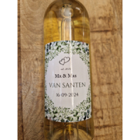 Gepersonaliseerd Wijnlabel bladeren