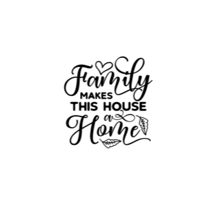 Family makes this house a home