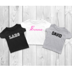 Strijkapplicatie met naam