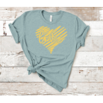 Strijkapplicatie love heart