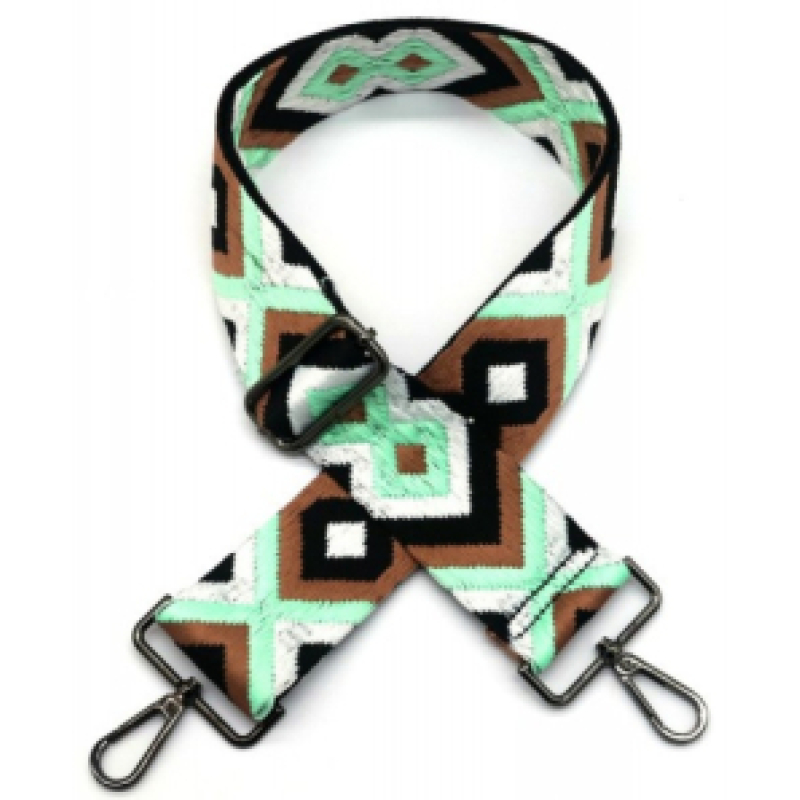 Tassenband  Inca groen