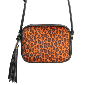 Crossbody/schoudertas Luipaard