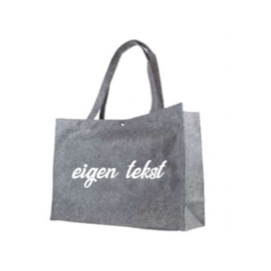 Vilten tas groot eigen tekst