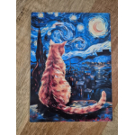 Aluminium plaat met grappige opdruk 15 x 20 cm