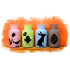 A4 stickervel Pasen