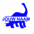Naamsticker Dino
